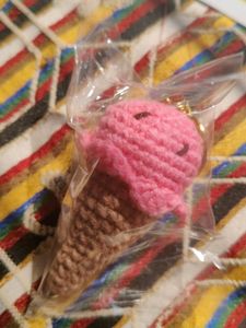 Cone Icecream Keychain