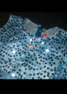 Blue Party Dress For Girls💙