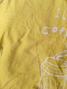 Yellow Sweatshirt With Hoodie