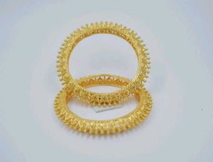 Golden Bangles - Set of Two