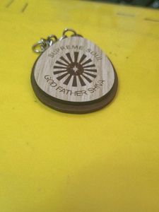 Om Santi Keychain