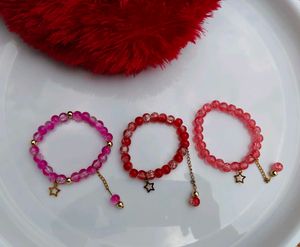 Beaded Star Charm Bracelets