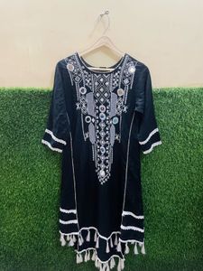ELEGANT BLACK KURTA SET FOR WOMEN AND GIRLS