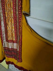 Haldi Special Heavy Work Kurta With Dupatta