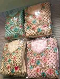 Nyra Cut Stone Work Full Set With Dupatta &amp; Plazo