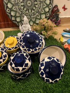 Handcrafted Ceramic Food Storage Set