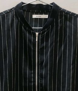 Bossini Striped Black Jacket