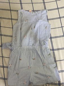 Cute Striped Baby Romper