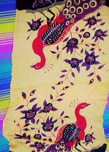 Peacock Print Stol