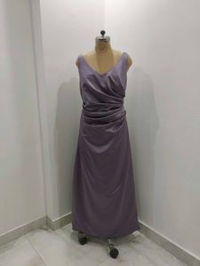 Elegant Lavender Maxi Dress