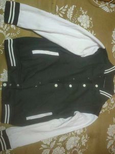 Varsity Jacket - Black &amp; White