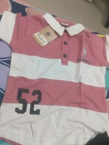 Boys' Striped Polo Shirt