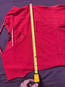 Red Dress With Detailing  In Front ( Sale: 99)
