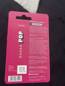 Sugar POP Strawberry Lip Balm