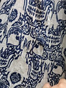 Patterned Maxi Skirt