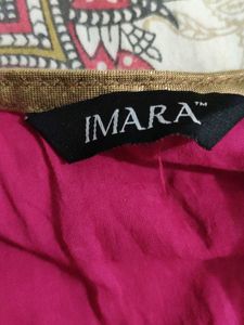 Pink &amp; Navy Anarkali Dress