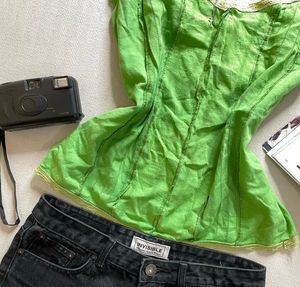 Y2k Lace Cami Top