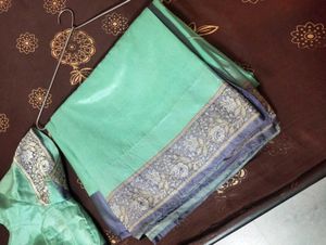 Pure Silk Saree with Blouse
