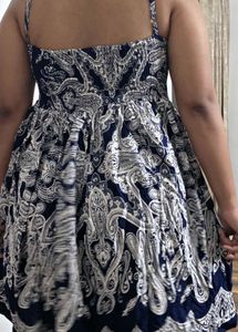 Padded Paisley Sundress