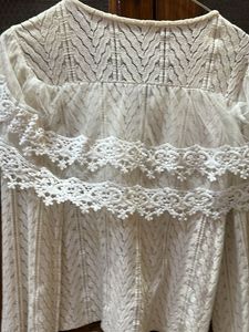 Lace Detail Knit Cardigan