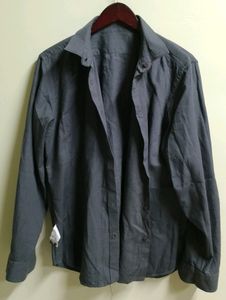 The Privilege Club Black and Grey Textured Shirt