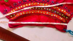 Beautiful Pink Navaratri Choli