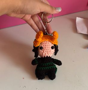 Crochet Marvel Keychain!!