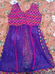 Ethnic motifs Dress With Dupatta For (Girl