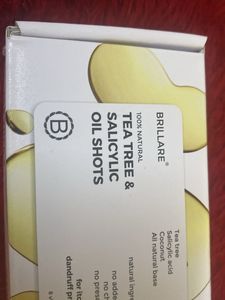 Tea Tree &amp; Salicylic Hair Oil Shots Brillare