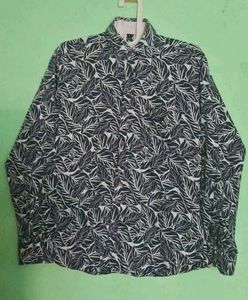 Leaf Print Shirt