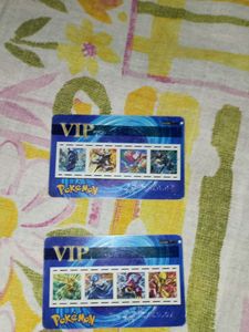 TWO VIP POKEMON CARDS 💳