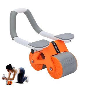 Abs Roller Wheel Workout Automatic Rebound