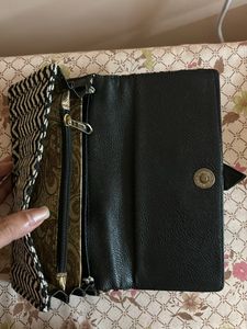 Black And White Wallet For Women