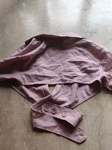 Beautiful Tie Back Wrap Crop Shirt Top