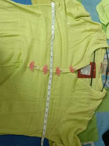 New Biba Lime Green Kurta Size 42