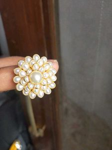 White Pearl Ring