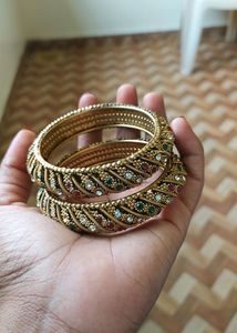 Diamond Studded Kada (Bangles)