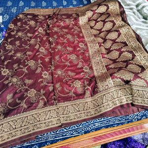 Hyderabadi Banarasi Silk Saree