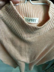 Slim Fit Turtle-Neck Top For Women