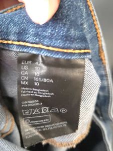 Blue Skinny High H&amp;M Denim Jeans