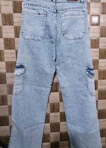 Straight Blue Jeans