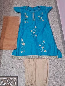 Cotton Chudhidar with mild taste
