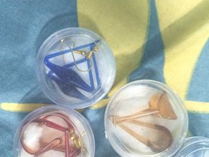 Product Name: Designer Glass Bead Earrings (Set of