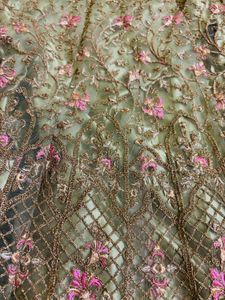 Embroidered Lehenga Skirt &amp; Dupatta Set