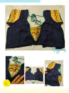 Satin Silk Saree With Blause