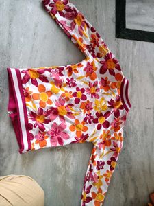 Floral Bomber Jacket
