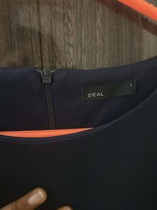 Elegant Navy Blue Dress