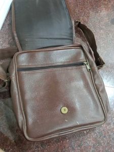 Asian Paints Brown Messenger Bag