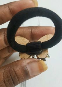Butterfly Hair Tie and Clip