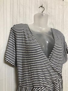 Woman Only White V Neck Top